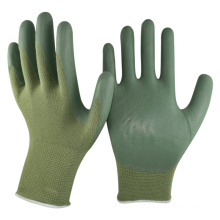 NMSAFETY bamboo liner nitrile coated top fit gloves